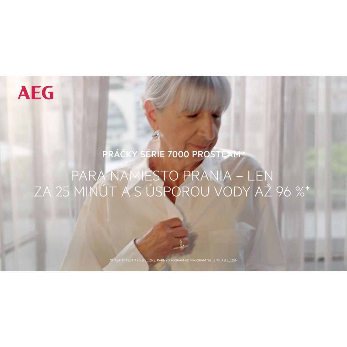 AEG - Práčky hlboké spredu plnené - LFR73844BC