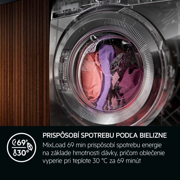 AEG - Práčky na 10 kg bielizne - LFR73144OC