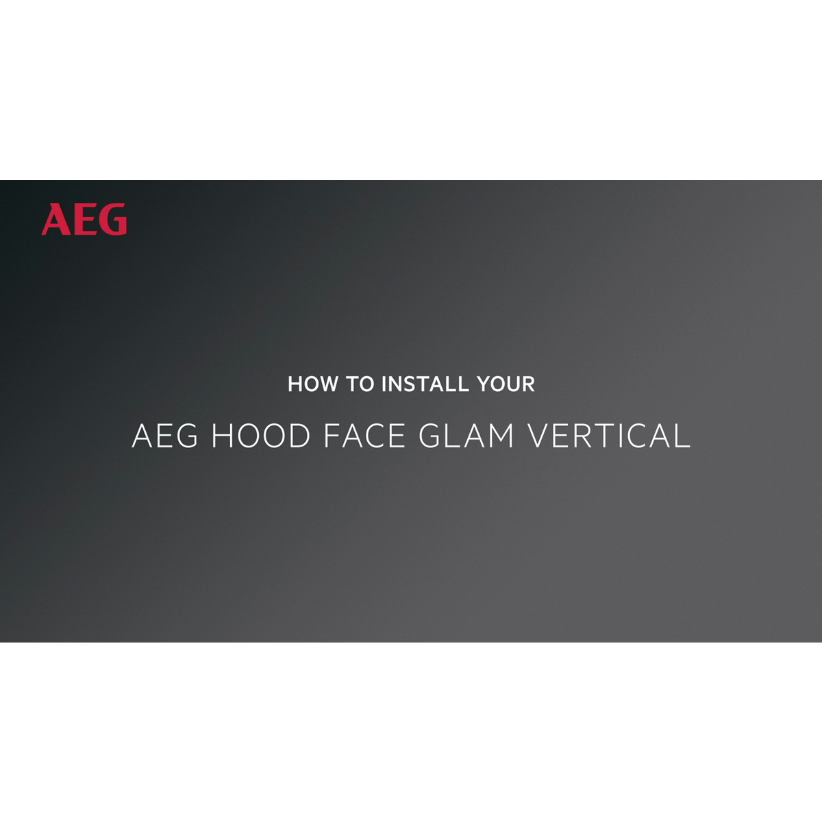 AEG - Komínové odsávače - DVE5971HB