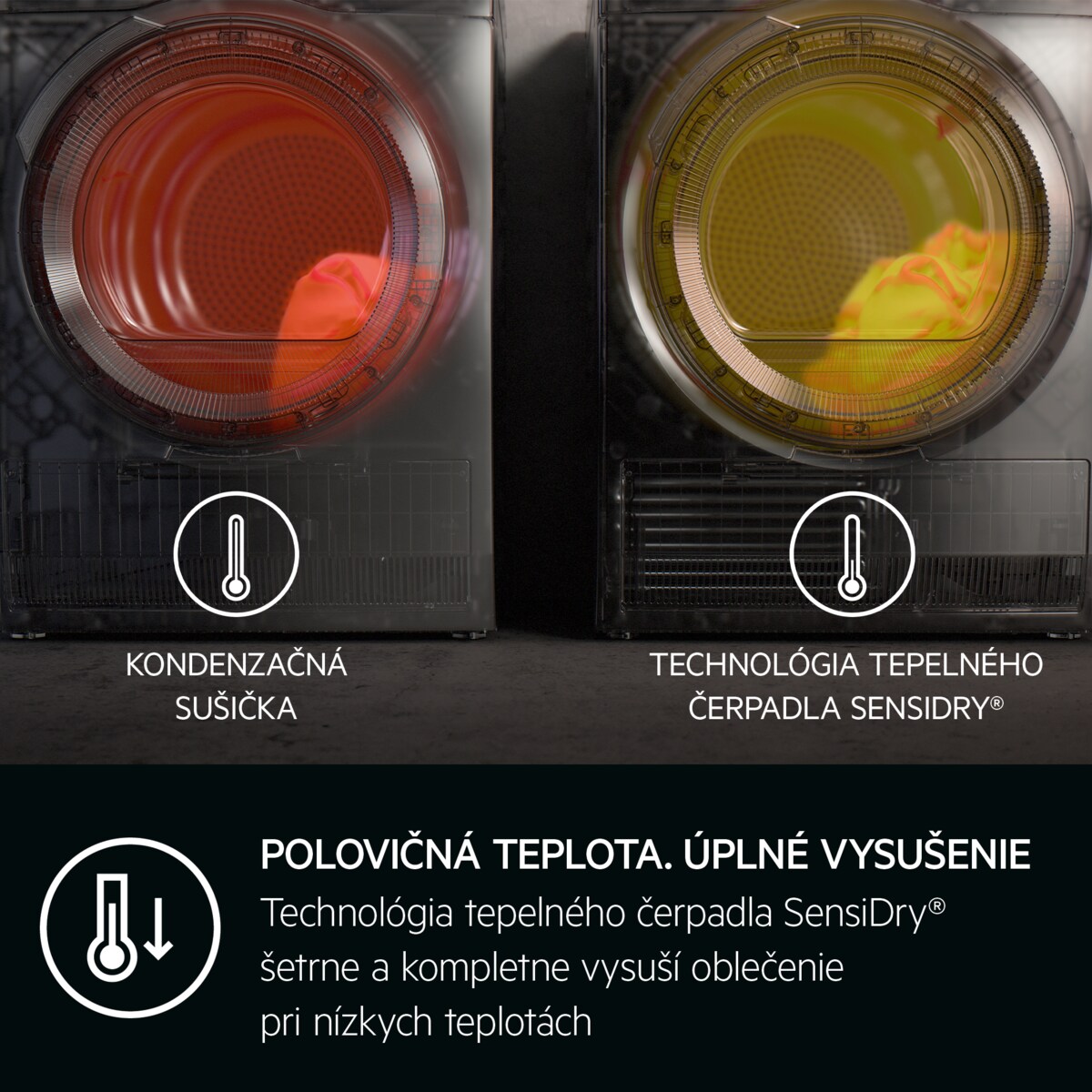 AEG - Sušičky s tepelným čerpadlom - TR838P4C