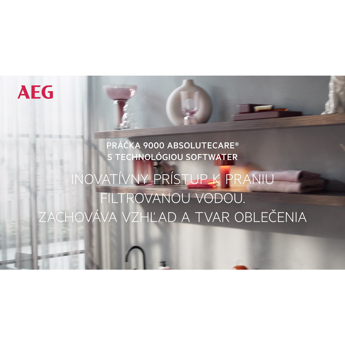 AEG - Práčky na 9 kg bielizne - LFR93946UC