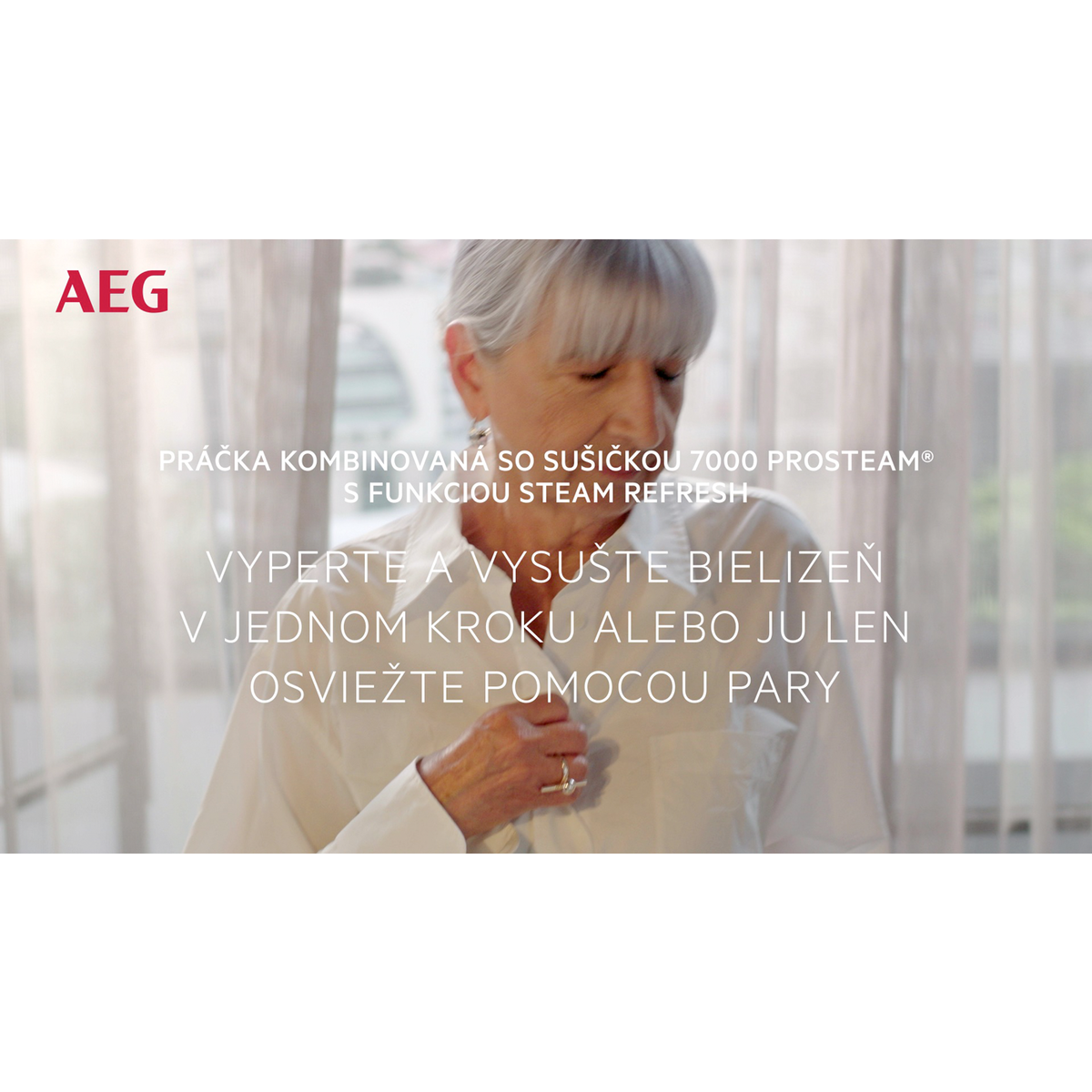 AEG - Voľne stojace práčky kombinované so sušičkou - LWR75965OC
