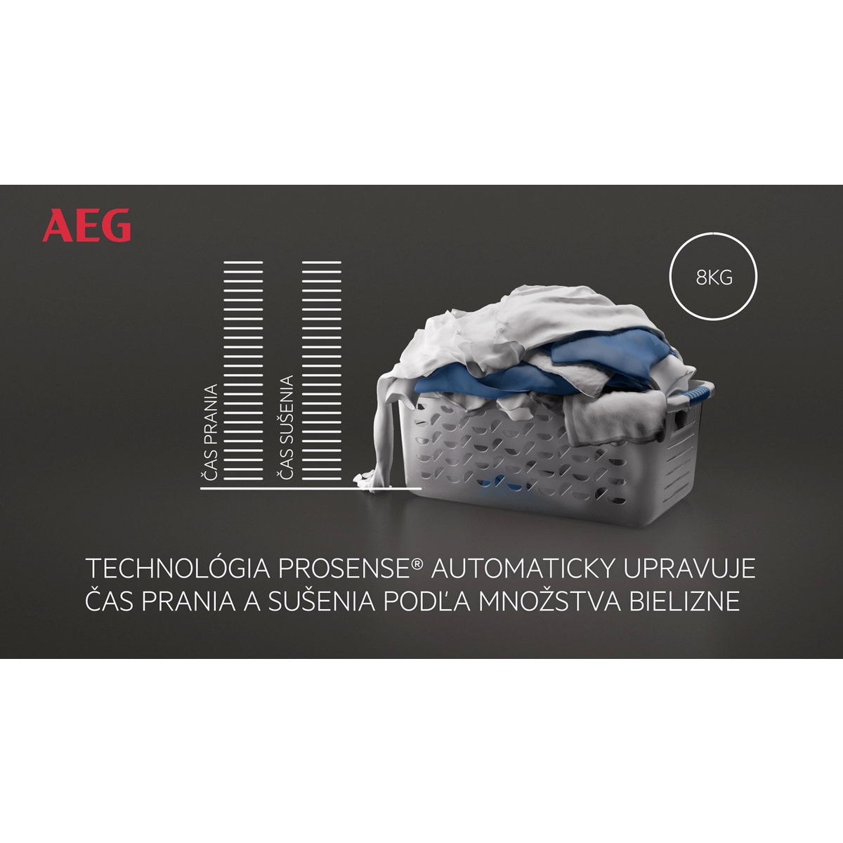 AEG - Voľne stojace práčky kombinované so sušičkou - L6WJ68WC