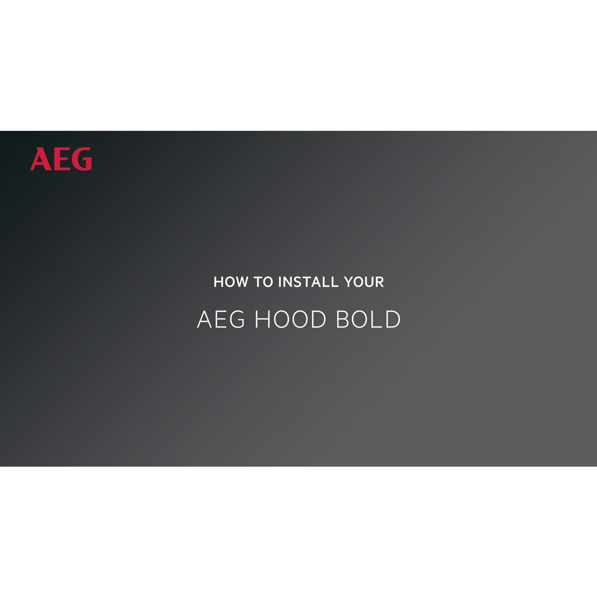 AEG - Integrované odsávače - DGE5861HM