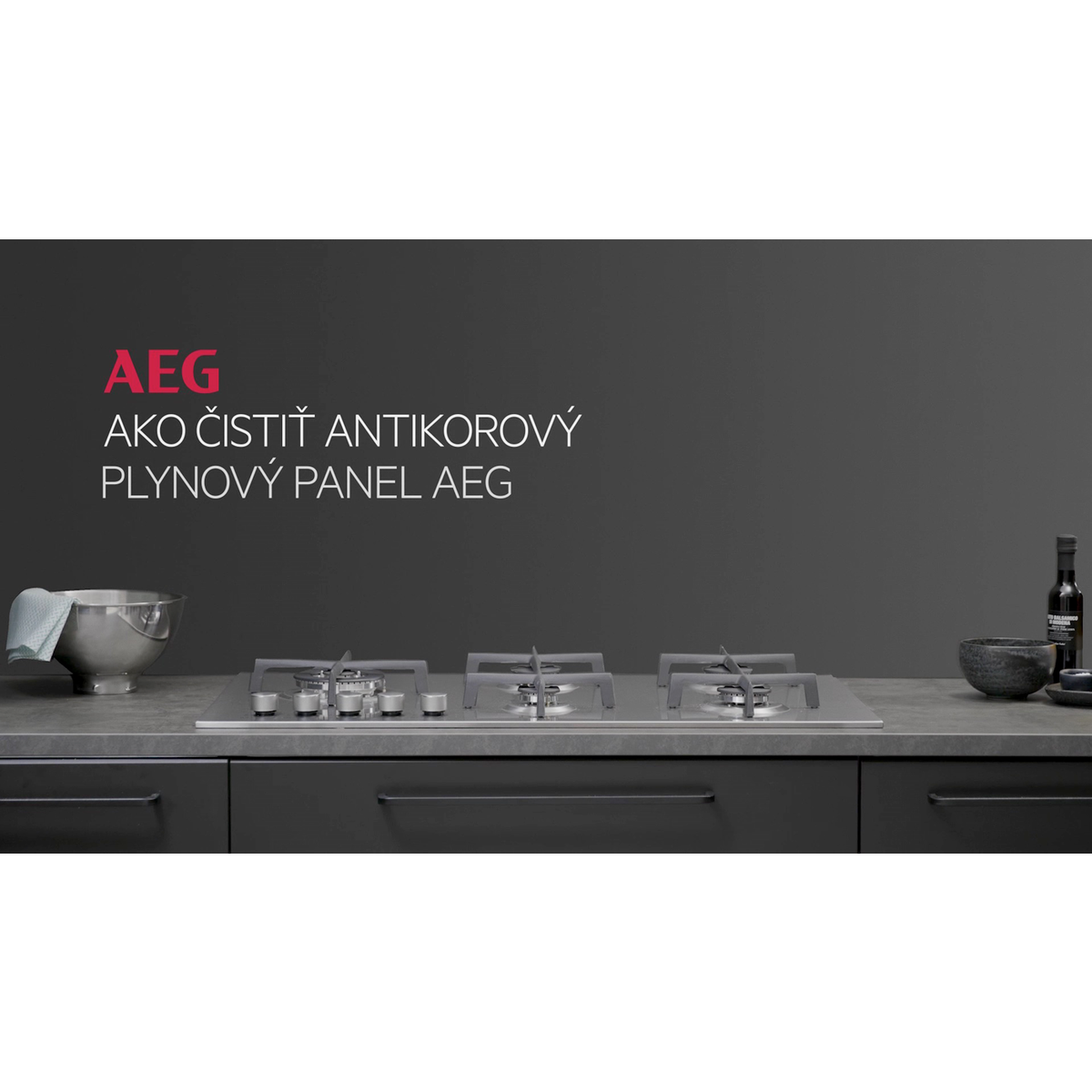 AEG - Plynové varné dosky - HGB64420SM