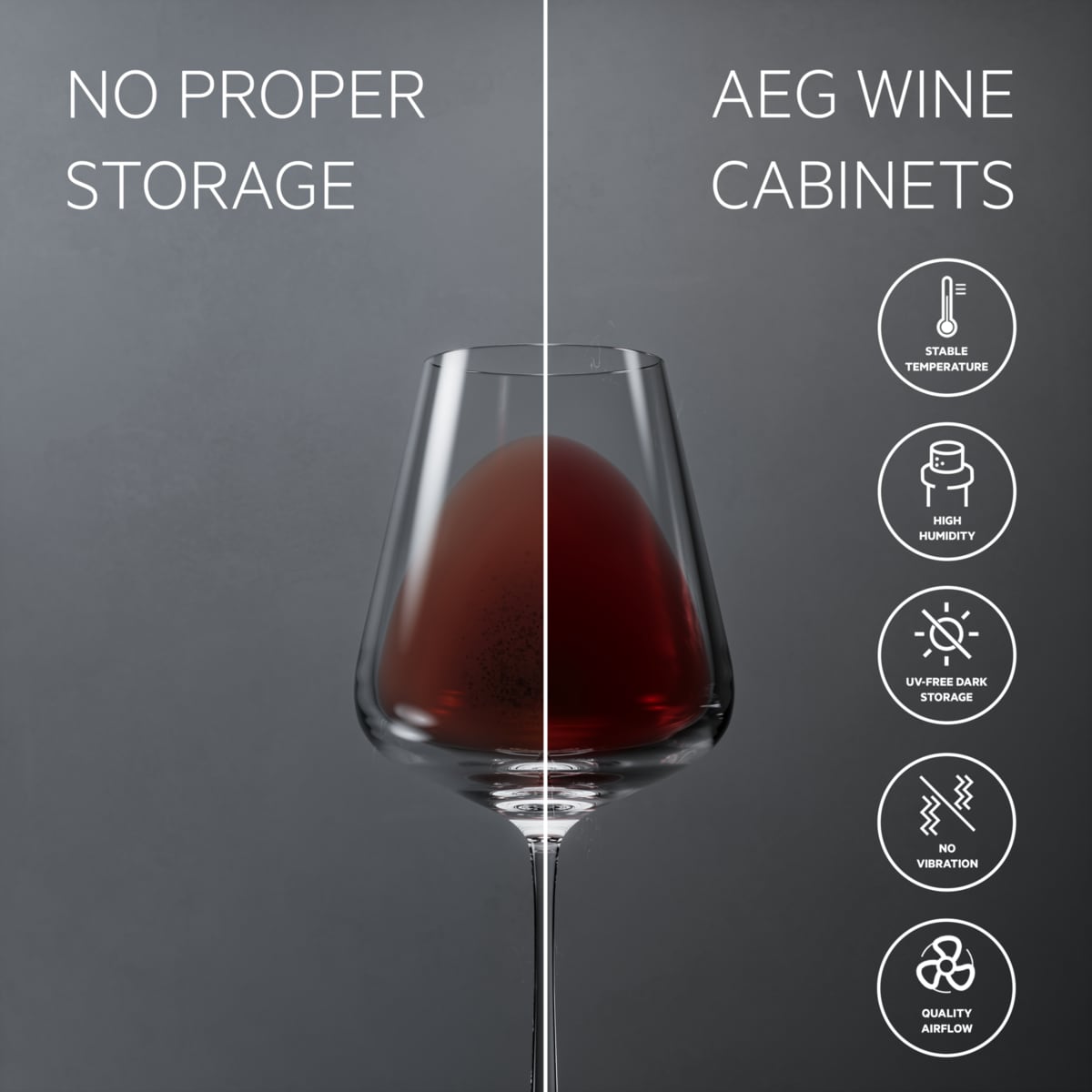 AEG - Vinotéky pod kuchynskú linku - AWUS040B8B