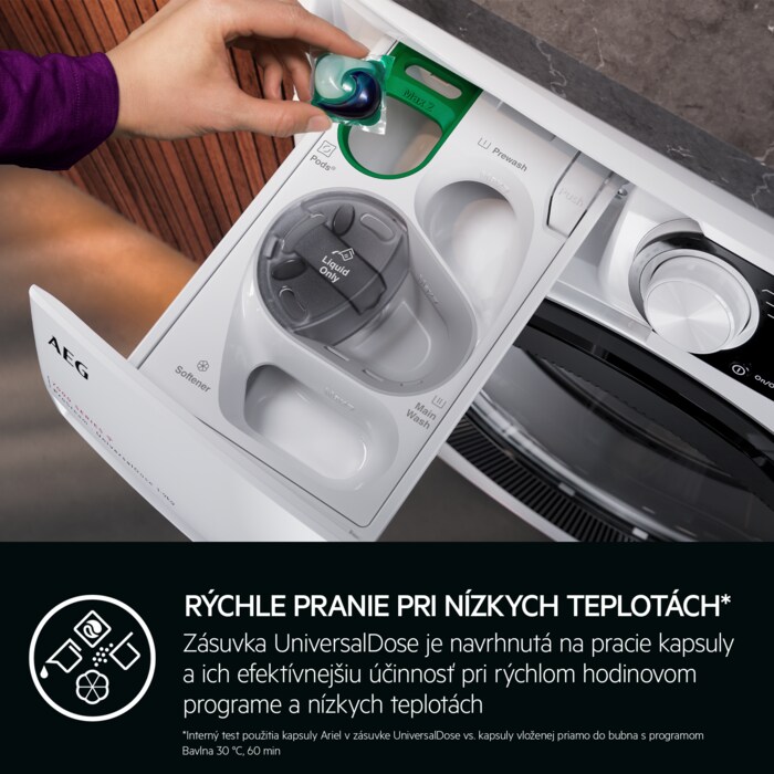 AEG - Práčky na 10 kg bielizne - LFR73144OC
