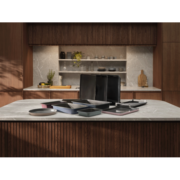 Full range of product sdisplayed on kitchen counter top