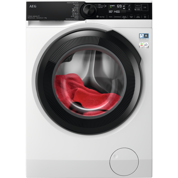 AEG - Práčky hlboké spredu plnené - LFR73944QC