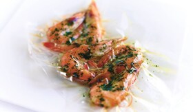 Sous-Vide krevety