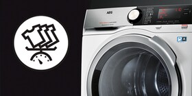 Detailní záběr na sušičku AEG ProSense®
