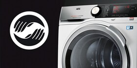 Detailní záběr na sušičku AEG AbsoluteCare®